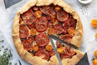 Rustic Vegan Tomato & Ricotta Galette