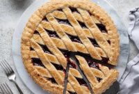 Rustic Vegan Jam Tart