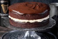 Decadent Vegan Guinness Chocolate Cake