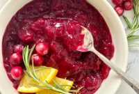 Easy Instant Pot Cranberry Sauce