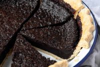 Decadent Vegan Chocolate Chess Pie