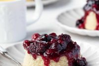 Vegan Berry Coconut Steamed Puddings
