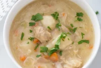 Gluten-Free Instant Pot Chicken and Dumplings