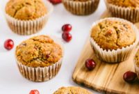 Zesty Cranberry Orange Muffins