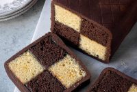 Decadent Vegan Chocolate Orange Battenberg