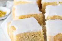 Bright and Zesty Gluten-Free Vegan Lemon Drizzle