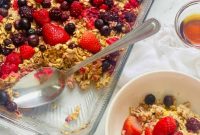 Effortless Sheet Pan Baked Oatmeal