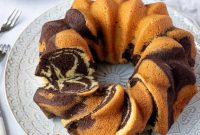 Vegan Chocolate Orange Bundt Cake