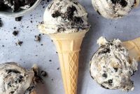 Dreamy No-Churn Vegan Peanut Butter Oreo Ice Cream