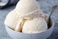 Creamy Vegan Rice Ice Cream