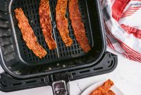 Crispy Air Fryer Turkey Bacon