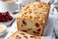Luscious Vegan Cherry Loaf