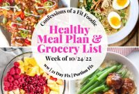 Weekly Healthy Eating Plan