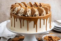 Decadent Vegan Biscoff Cake