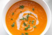 Comforting Instant Pot Vegan Carrot Ginger Soup