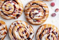 Plant-Based Cranberry Orange Swirls
