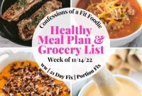 Your Weekly Healthy Meal Guide