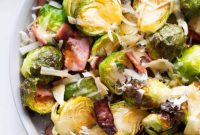 Crispy Hot Honey Air Fryer Brussels Sprouts