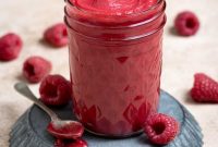 Luscious Vegan Raspberry Curd
