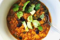 Robust Sweet Potato Black Bean Chili