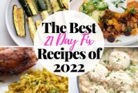 2022’s Must-Try 21 Day Fix Recipes