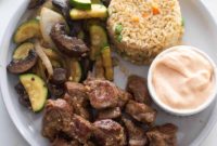 Sizzling Hibachi Steak