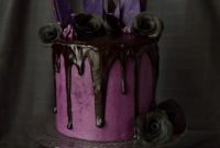 Velvet Night: Chocolate Blackberry Halloween Gateau