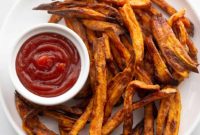 Perfectly Crispy Air Fryer Sweet Potato Fries