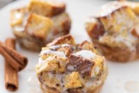 Heavenly Cinnamon Roll French Toast Casserole Cups