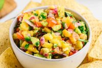 Sweet Heat Peach Salsa