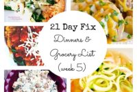 Smart 21 Day Fix: Budget Friendly Meal Plan and Grocery List