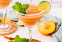 Summer Peach Margarita
