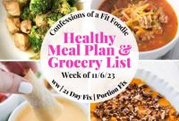 Your Healthy Weekly Meal Prep for November 6 2023