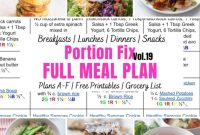 21 Day Fix Meal Plan Volume 19: Mastering Portion Control