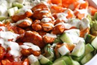 The Ultimate Chopped Buffalo Chicken Salad