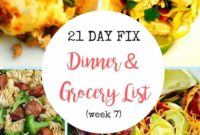 21 Day Fix Done Easy: Meal Plan, Grocery List, and 7 Skillet Slow Cooker Grill Recipes
