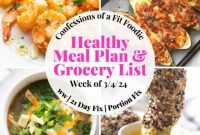 Nourish Your Week: Healthy Meal Plan for March 4
