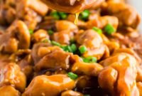 Effortless One Pan Gluten Free Bourbon Chicken