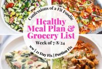 Fuel Your Week Healthy Meal Plan for July 8th