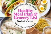 Fuel Your Week: Healthy Meal Planning