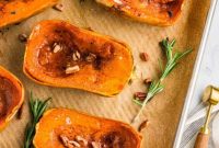 Sweet Maple Roasted Honeynut Squash Air Fryer Oven