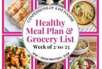 Fuel Your Week Healthy Meal Plan for February 10