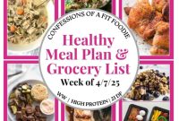 Your Weekly Wellness Menu
