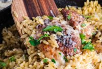 Your Go To One Pan Chicken Orzo