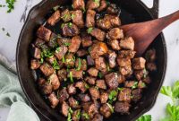 Ultimate Garlic Butter Steak Bites