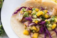 Tropical Fish Tacos with Vibrant Mango Salsa