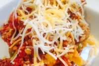 Sloppy Joe Loaded Sweet Potatoes