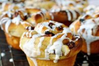 Mincemeat Marzipan Cinnamon Buns