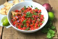 Chipotle Style Homemade Pico de Gallo