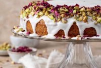 Exquisite Vegan Persian Love Cake